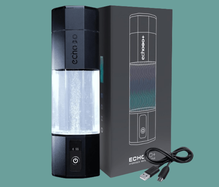 Echo Go+ Hydrogen Water Bottle - Water Ionizer Up to 4.5PPM