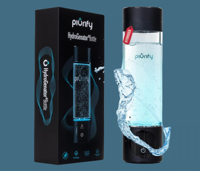 Hydrogen Water Bottle - Turquoise. Food Grade Body Tumbler; Spe/pem Technology