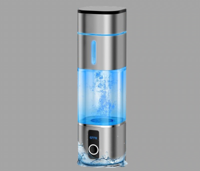 6000PPB Hydrogen Water Bottle, 2 Modes Rechargeable Portable Hydrogen Water Bottle